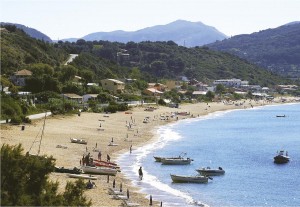 Bucht Agios Georgios auf Korfu